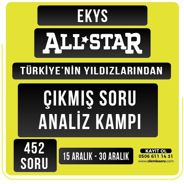 Ekys Müdür ve Müdür Yardımcılığı Çıkmış Soru Analiz Kampı