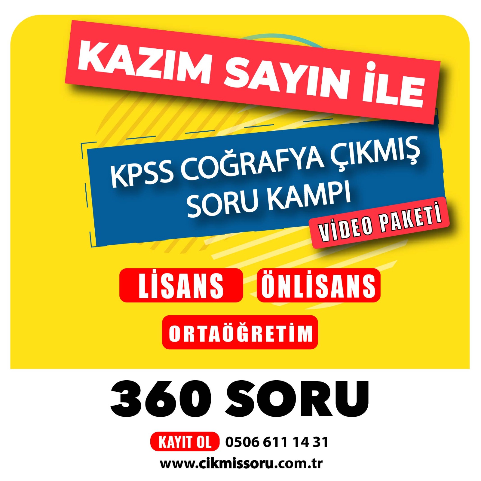 Kpss Coğrafya Çıkmış Soru Kampı - Sayın Coğrafya 