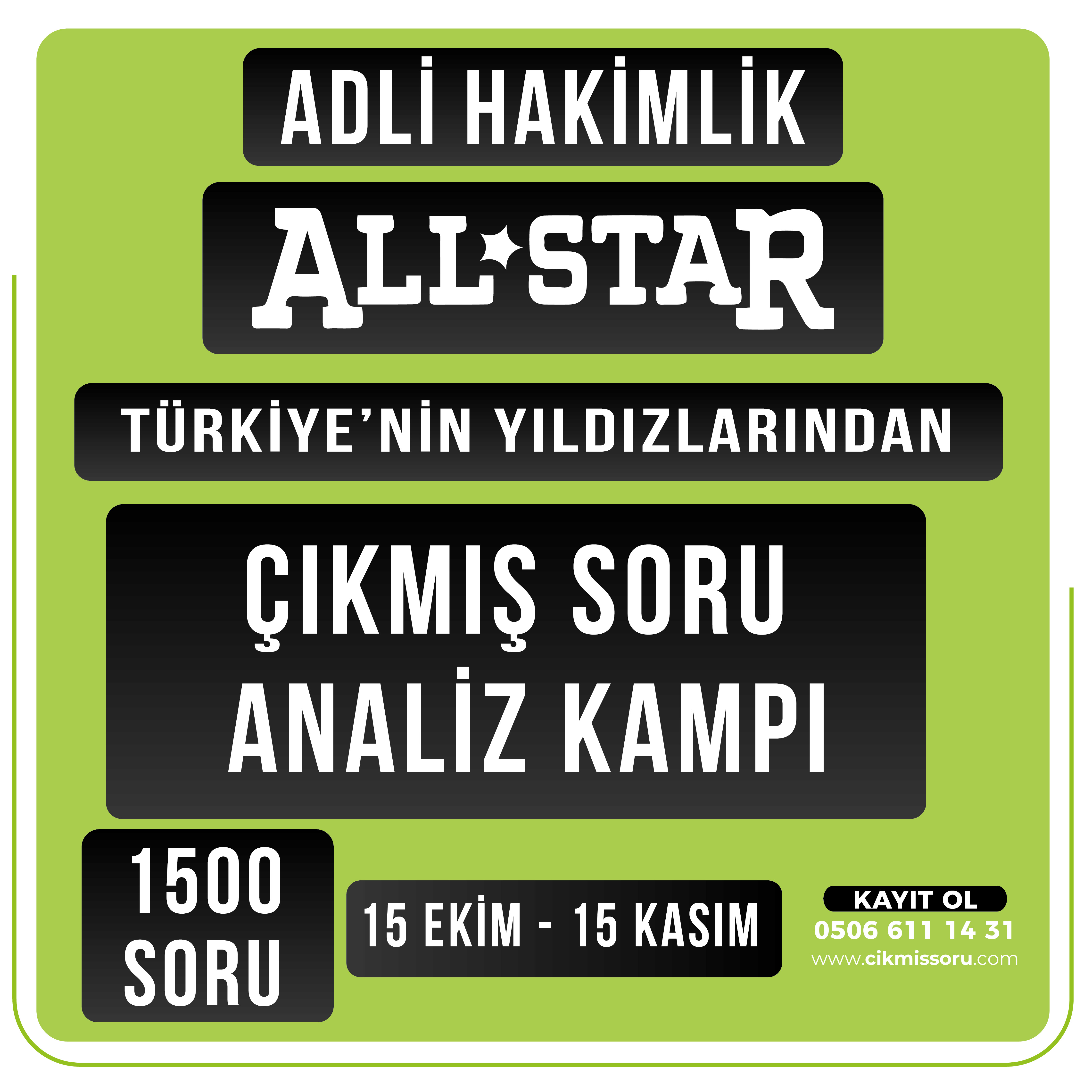 ADLİ HAKİMLİK ÇIKMIŞ SORU ANALİZ KAMPI