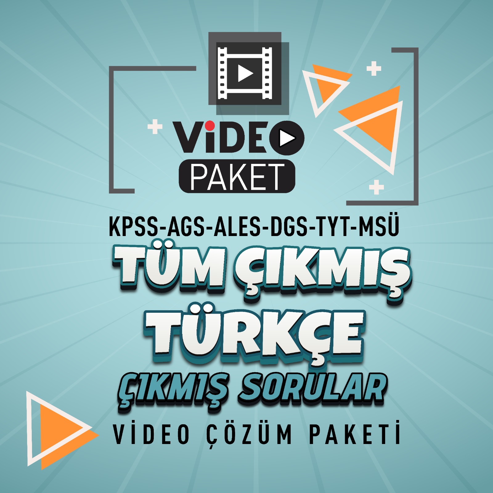 2026 Tüm Sınavlar Türkçe Orijinal Çıkmış Sorular Video Paketi 2026 Tüm Sınavlar Türkçe Orijinal Çıkmış Sorular Video Paketi