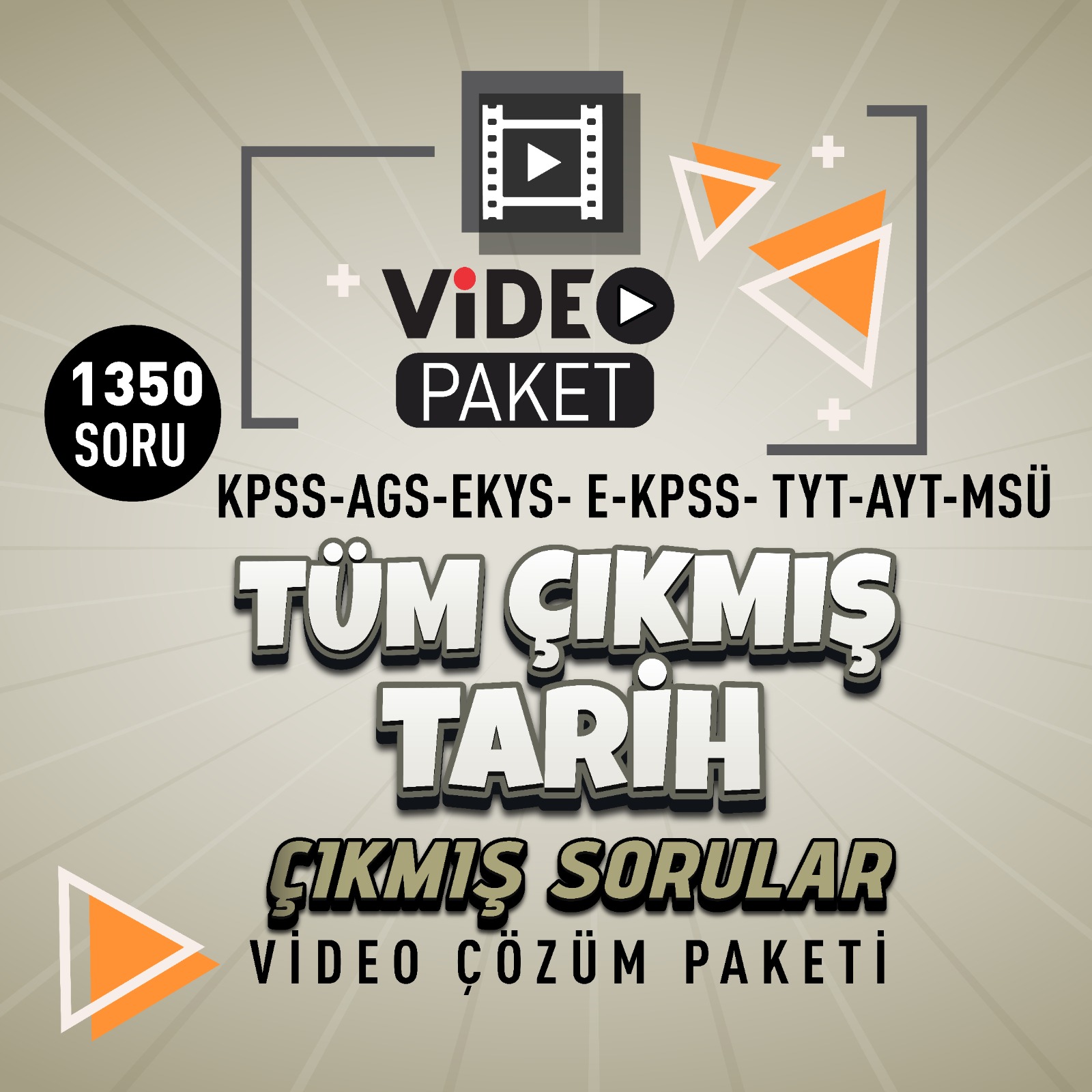 2026 Tüm Sınavlar Tarih Orijinal Çıkmış Sorular Video Paketi 2026 Tüm Sınavlar Tarih Orijinal Çıkmış Sorular Video Paketi